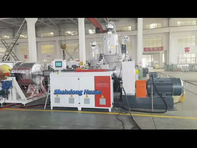 Siemens Beide / WEG Motor HDPE Pipe Extrusion Machine For Precise And Accurate Processing