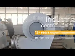 Customized 45kw high efficiency medium pressure centrifugal fan industrial series