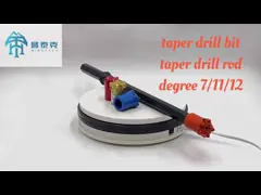 7 Degree Tapered Drill Rod H22 Hexagon Rock Drilling Tool Mining Jack Hammer Taper Drill Rod