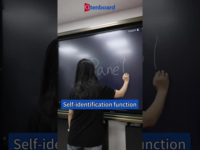 Qtenboard スマートボード インタラクティブなフラットパネル 75 インチ オールインワン パネル 学校用