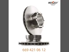 鍛造鋼 669 421 06 12 ブレーキディスク メルセデス・ベンツのための比類のない強度 video