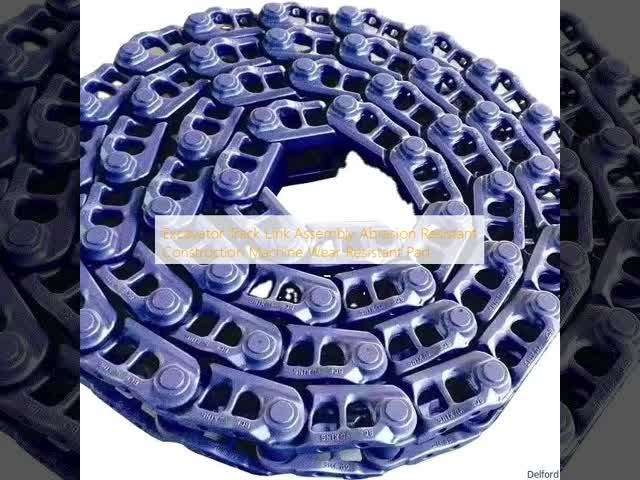 Construction Machine Excavator Track Link Assembly Abrasion Resistant Wear Resistant