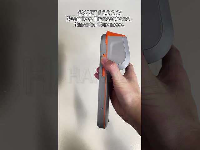 Android 13 PDA for traffic police printing receipts and labels, 4G IP54 Handheld Terminal with 58mm Thermal Printer
