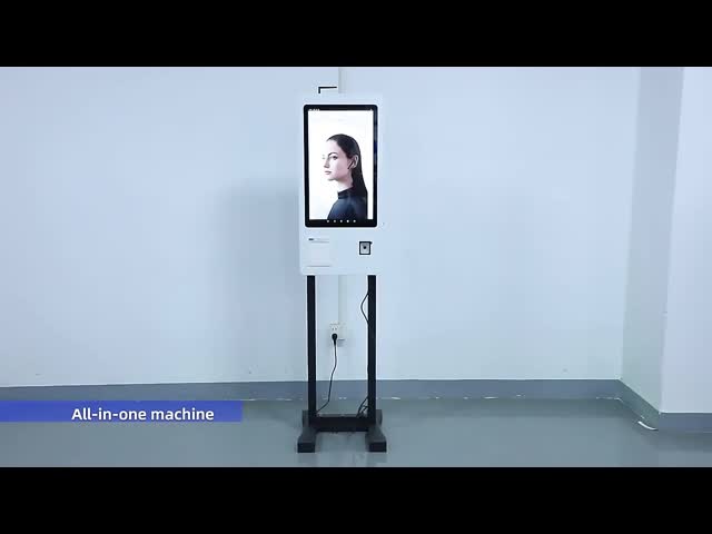 Крепкий киоск обслуживания собственной личности со стеной оплаты камеры и термального принтера установил киоск