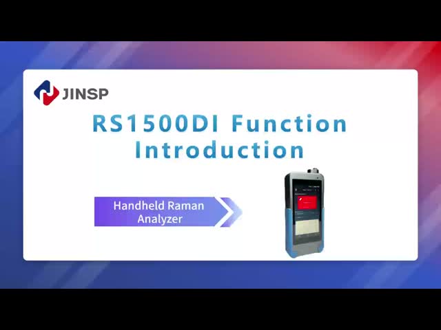 Handheld Raman Spectrometer for Chemical and Bio Chemical Manufacturing Material Quality Control