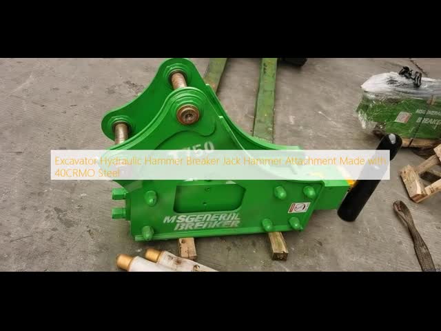 40CRMO Steel Excavator Hydraulic Hammer Breaker Jack Hammer Attachment