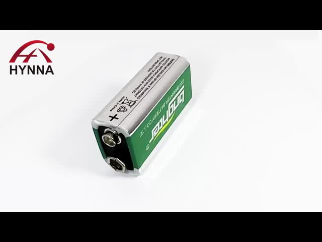 円筒状の水銀アルカリバッテリー 9ボルト 6LR61 9ボルトブロックヒンナアルカリバッテリー