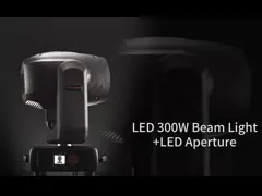 Luz de cabeza móvil de haz RGBW Equipo de escenario profesional para espectáculo