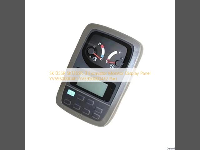 SK135SR SK135SR-3 Excavator Monitor Display Panel YV59S00004F1 YV59S00004F2