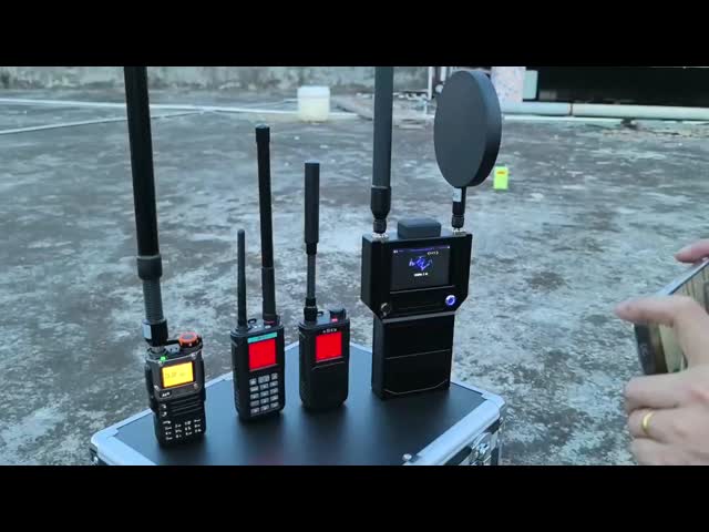 1-2km 精密警告 タッチスクリーン付きハンドヘルドドローン検出器