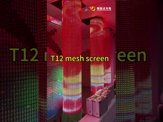 Parede de cortina T20 P80-2 tela de malha LED iluminação do clarabóia de controle inteligente