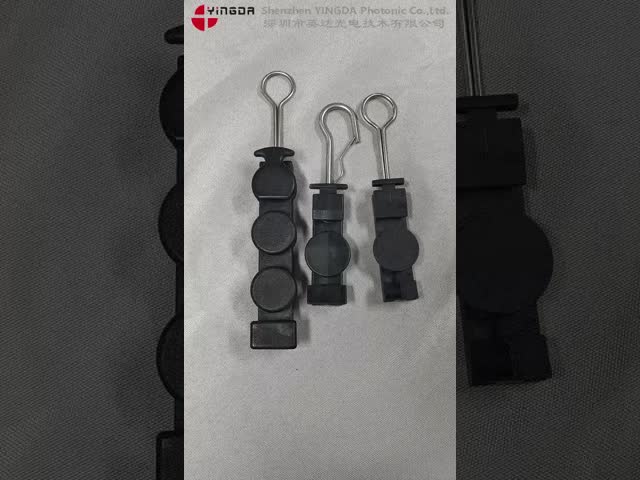 2*5mmケーブルのための開いたフック付きのS型ケーブルテンションクランプ