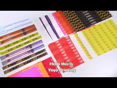 China Adjustable Tyvek Paper Bracelets Various Colors For Special Needs Identification supplier