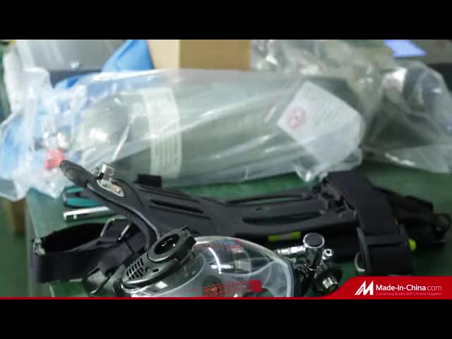 KL99 SCBA 正圧呼吸器 空気タンク 安全装置