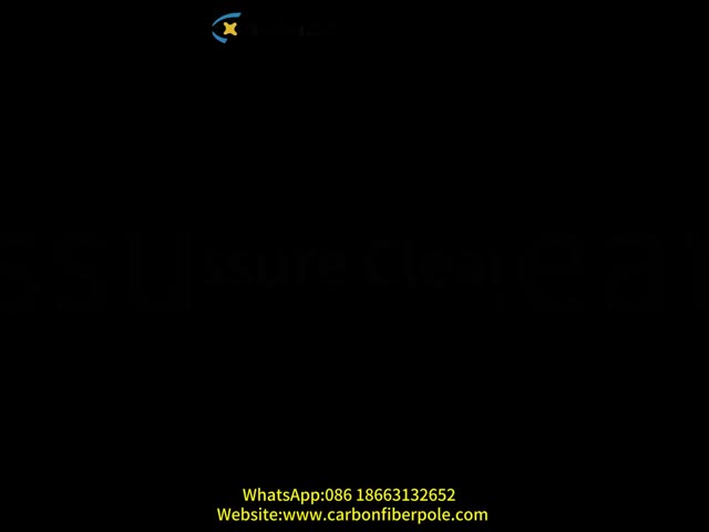 33ft Carbon Fiber Telescopic High Pressure Pole 4000 psi Maximum Pressure For Roofs Fences Gutters