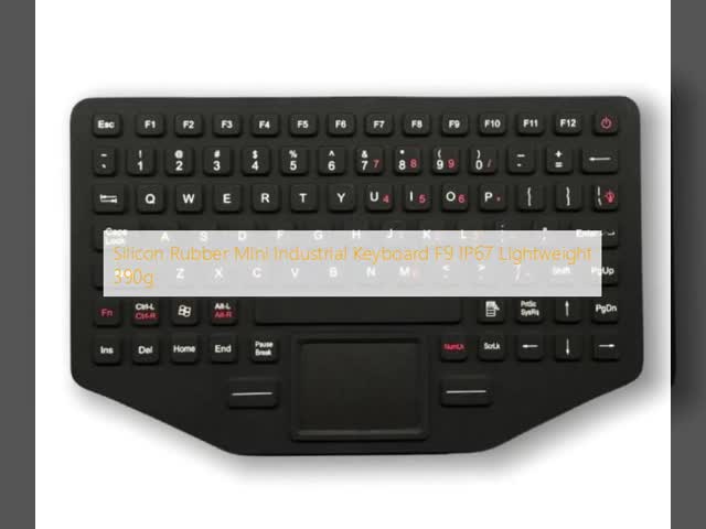シリコンゴム ミニ工業キーボード F9 IP67 軽量 390g