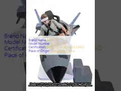Bringen Sie Ihre Flugsimulation auf die nächste Stufe mit VR Flight Simulator Einzelspieler 395kg Gamepad-Steuerungen