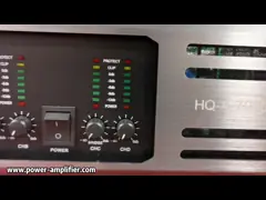 Professional 4-Channel Amplifier With 350W Output For Versatile Audio Applications