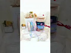 Новая онлайн корейская лента тюльпан снег шелк лента цветок упаковка аксессуары для волос лук одежда лента обувь цветы