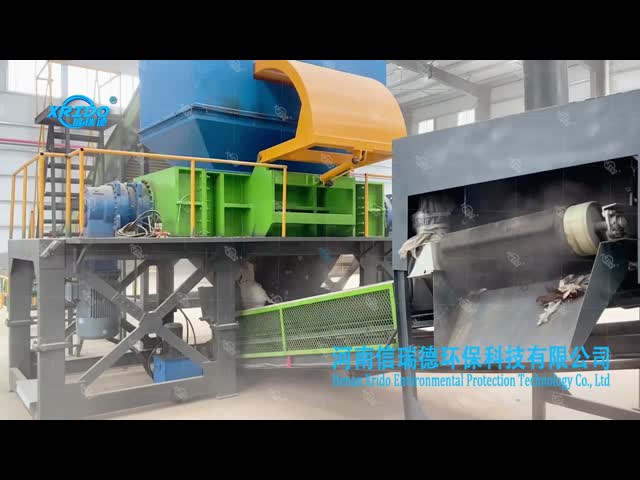 二重シャフト 固体廃棄物 プラスチック クラッシャー 機械 スポンジ 泡 粉砕 木材 クラッシング 機械