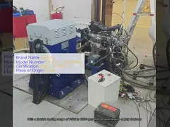 China SSCH160-4000/15000 160KW High Precision High Reliability and Cost-effective Air-cooled Electric Dynamometer Test Bench System For Testing Motor Performance supplier