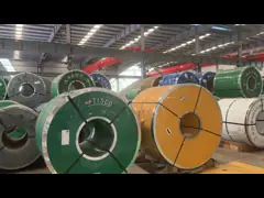 ASTM AISI Soğuk / Sıcak Çelik Bobin 201 316 316L 310S 321 304 304L Paslanmaz Çelik Bobin ve Çelik Şerit