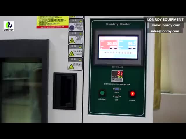 80L Constant Temperature Humidity Test Chamber Climatic Aging Test Machine 220V 50Hz