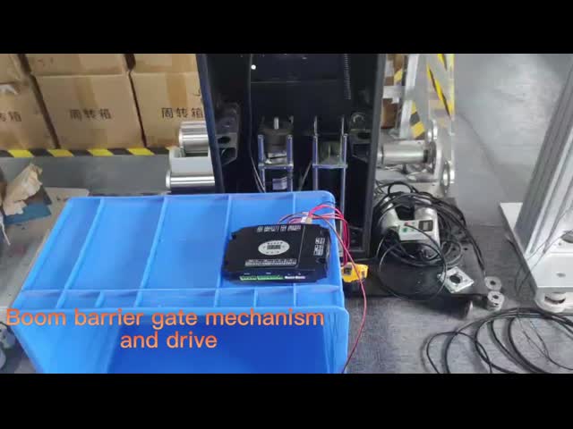 Barrier Gate Mechanism with 12000PPR Encoder Resolution Aluminum Alloy Body and Gear Reducer for Smooth Operation