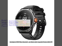 KW348 Fitness Smartwatch With Sleep Tracking, Navigation And AI-Powered Features 5ATM Waterproof Rating And Media Storage