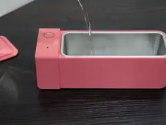Anillo de anteojos limpiador de joyas de ultrasonido Mini 600ml limpiador de ultrasonido