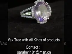 Cincin Batu Permata Perak 925 Safir 5.3g Cincin Pertunangan Batu Kelahiran Oktober