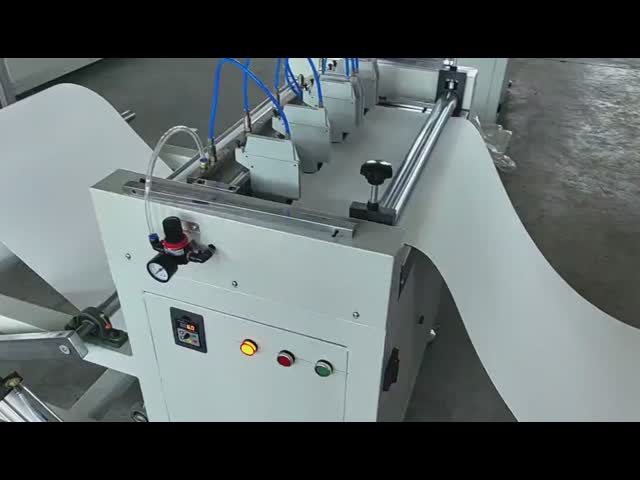 Filter Paper Knife Pleating Machine 800mm Width CNC Control System