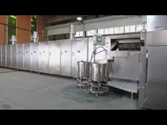 Roller Sugar Cone Production Line For Food Ice Cream Cone Production Of Sugar Cones Features