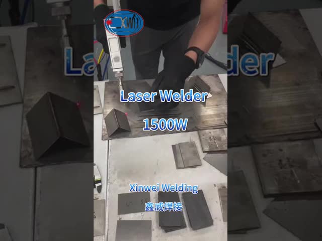 Máquina de corte de soldagem por laser de fibra de alumínio óptico de corte de soldagem portátil