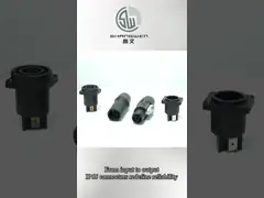 Outdoor Powercon Connector Waterproof Male Female Plug Connector
