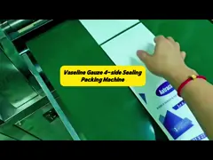 Automatic Servo PE Film Wrapping Machine Gauze Medical Packing Machine
