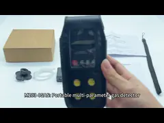 Detector de detectores de gas múltiple de 4 gases electroquímicos infrarrojos para el servicio de bomberos