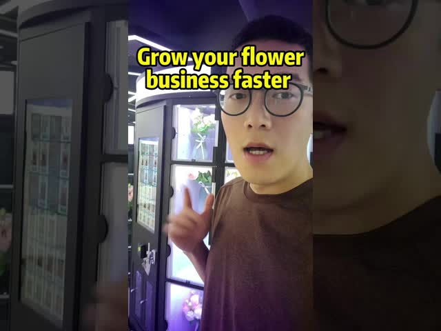 24/7 花販売 簡単で便利な購入のための花販売機 820W