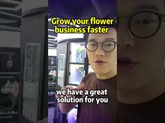 24/7 Flower Sales Floral Vending Machine 820W for Easy and Convenient Purchase