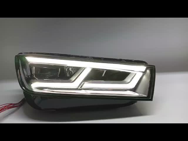 アウディQ5ヘッドランプ 2018 - 2020 アウディQ5 LEDヘッドライト 80D941033 / 80D941034 / 80A941033 / 80A941773