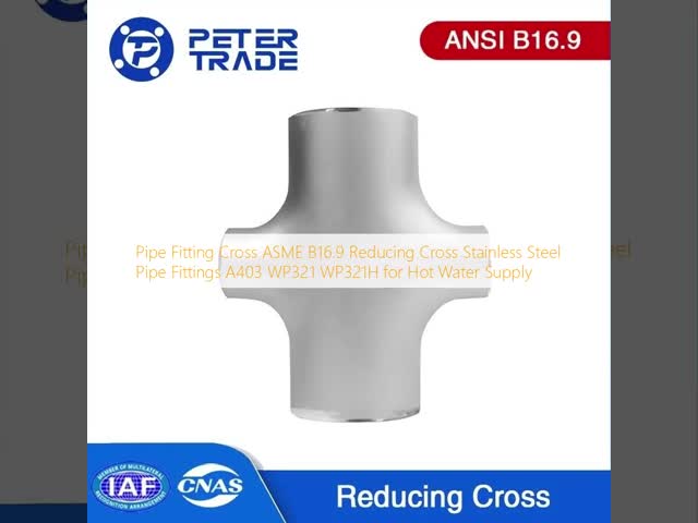 Acessórios para tubos de aço inoxidável A403 WP321 WP321H