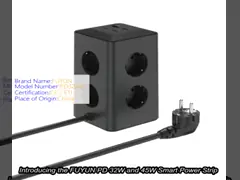 PD 32W And 45W Smart Power Strip With Multiple USB Ports , AC Socket 250V16A 4000W