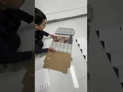 China UV Coating Green Recyclable Cardboard Countertop Display Boxes OEM ODM supplier