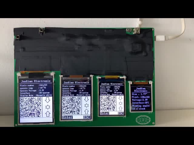 0.96 Inch TFT Display , OEM LCD Liquid Crystal Display Manufacturer