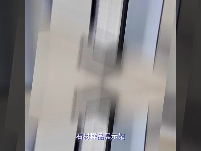 Wire Shelf Stone Display Stand Floor Standing Quartz Stone Display Rack For Granite