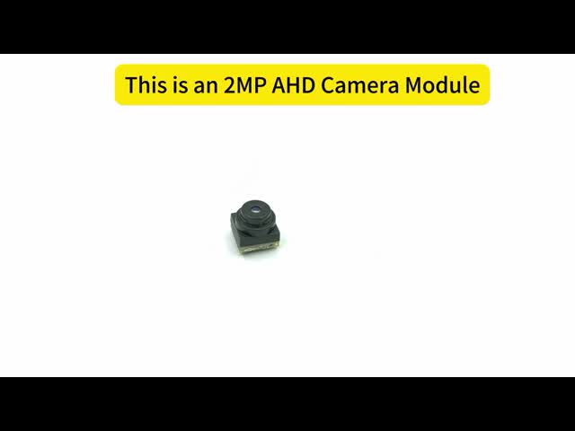 2MP HD 6mm ミニスクエア AHD 組み込み マシンビジョンモニタリングカメラモジュール