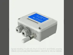 China Air Differential Pressure Switch 20-200Pa Adjustable Micro Pressure Air Switch supplier