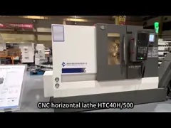 SMTCL Οριζόντιο CNC Στροφείο HTC40H/500 Αυτοκινητοβιομηχανικά μάντραλ Αξεία κινητήρα Άξονες τροφοδοσίας Επεξεργασία CNC Στροφείο