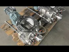 China ANSI Flange 304 Stainless Steel Rotary Valve | Customized for High Pressure Pneumatic Conveying Systems supplier