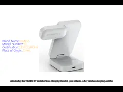 China White/Black Advanced Wireless Charging Station for Smartwatches Net Weight 15g supplier
